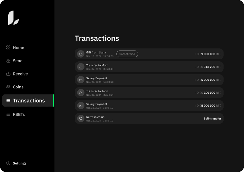 Transactions